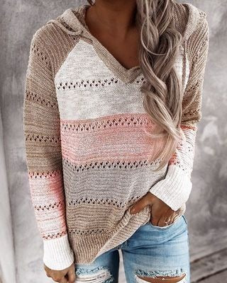 Chic Knitted Hoodie