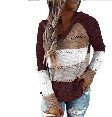 Chic Knitted Hoodie
