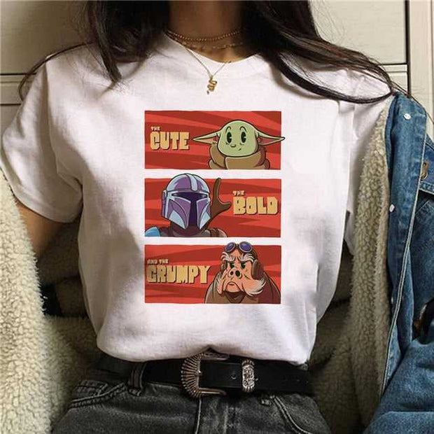 Baby Yoda Mandalorian T Shirt F7EB8770DAFD493D8E5EBEFE8C5C24FC 18 $ T-Shirt Shirts eprolo Haute Hideaways