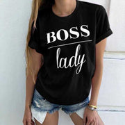 "Boss Lady" Graphic T-Shirt CJNSSYCS01879-Black-100cm 21 $ Shirt Shirts CJ Haute Hideaways