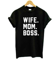 "WIFE MOM BOSS" T-Shirt ACB373145CF94ACFBBB025582859DDA0 19 $ T-shirt Shirts eprolo Haute Hideaways